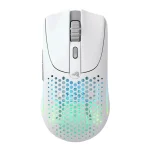 موس Glorious Model O2 Wireless سفید