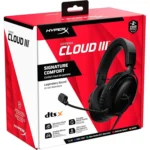 هدست هایپرایکس کلود3 بلک -Cloud 3 black HyperX