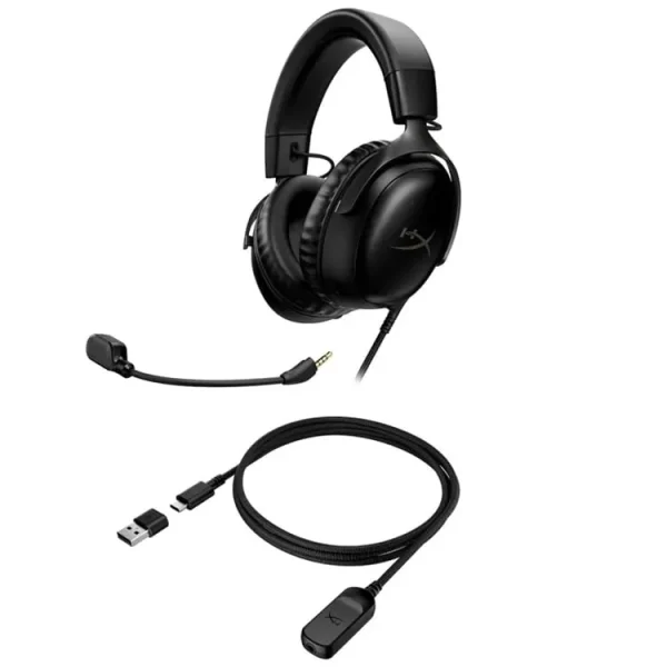 هدست هایپرایکس کلود3 بلک -Cloud 3 black HyperX
