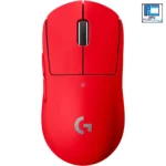 موس لاجیتک جی پرو ایکس سوپرسبک قرمز - Logitech mouse G Pro X superlight Red
