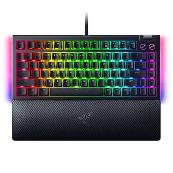 کیبورد ریزر BlackWidow V4 75% سیمی مشکی