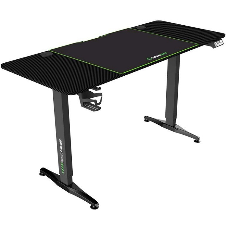 میز گیمینگ موتور دار گیم مکس GameMax D160 Carbon EC