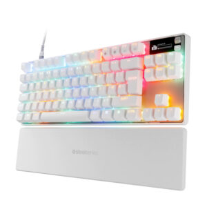 کیبورد SteelSeries Apex Pro TKL Gen 3 سیمی سفید