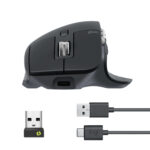 موس لاجیتک MX Master 3S وایرلس خاکستری تیره - Image 3