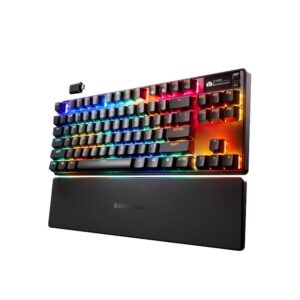 کیبورد گیمینگ SteelSeries Apex Pro TKL Gen 3 وایرلس مشکی