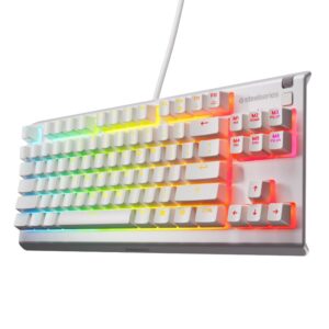 کیبورد SteelSeries Apex 3 TKL سفید